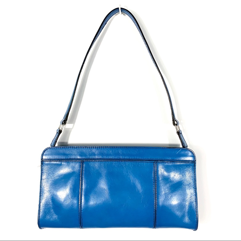Kate Landry Glazed Turquoise Blue Bag/Handbag. 👜